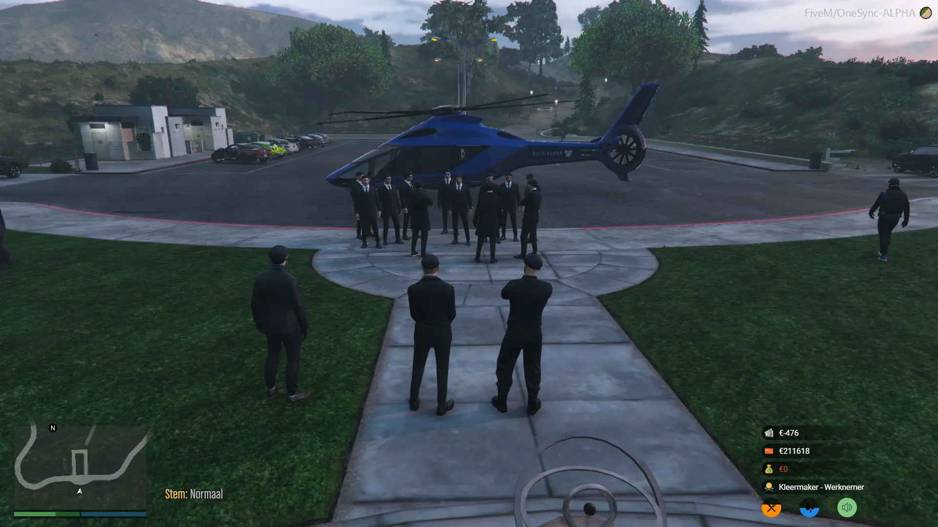 serious business at the gang meeting