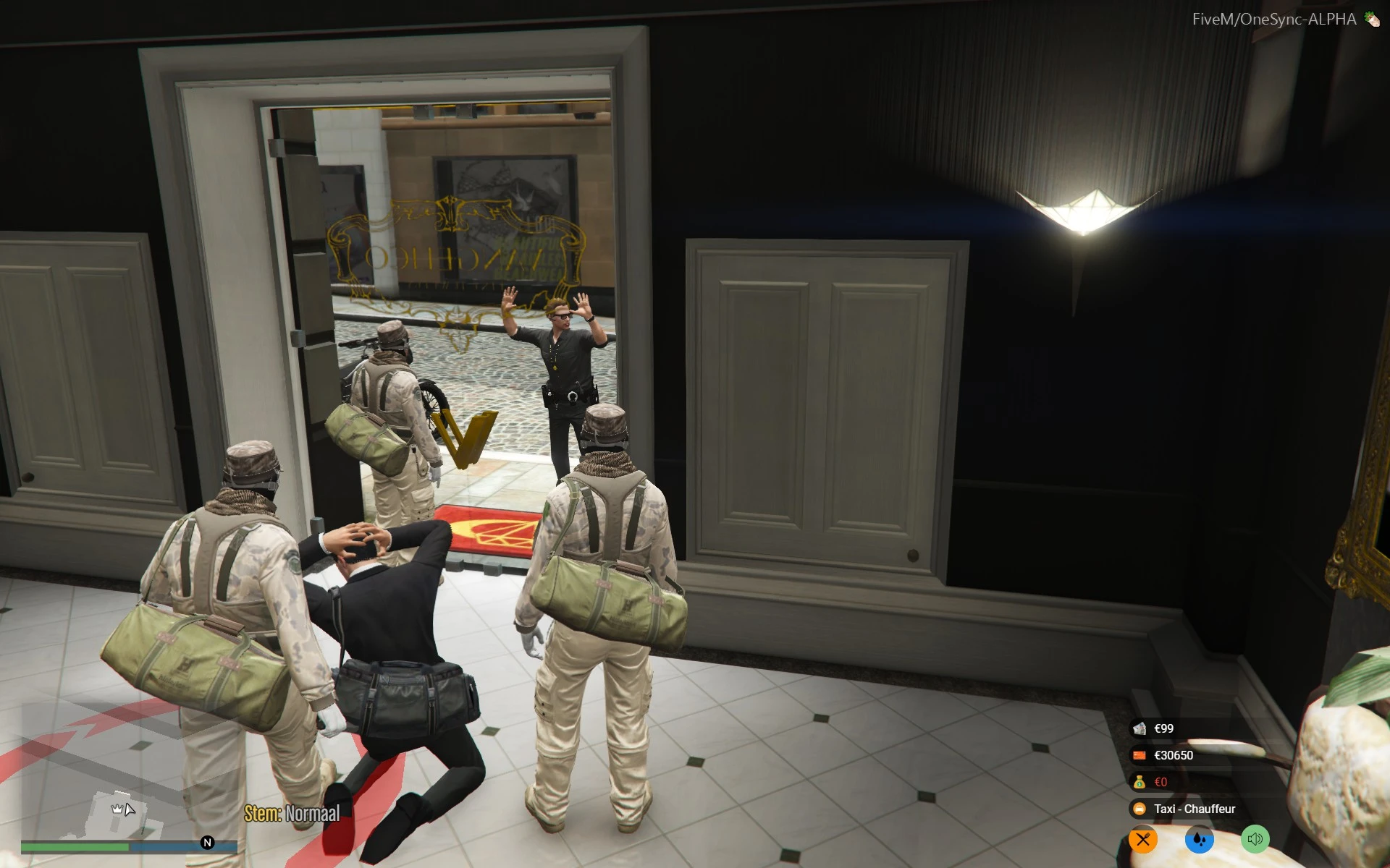 pulling off the jewellery heist, again