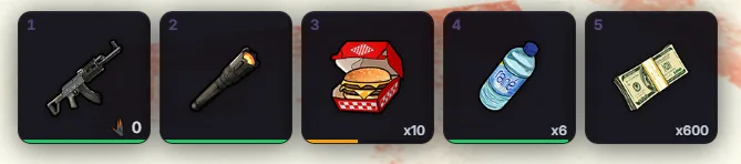 Classic hotbar layout