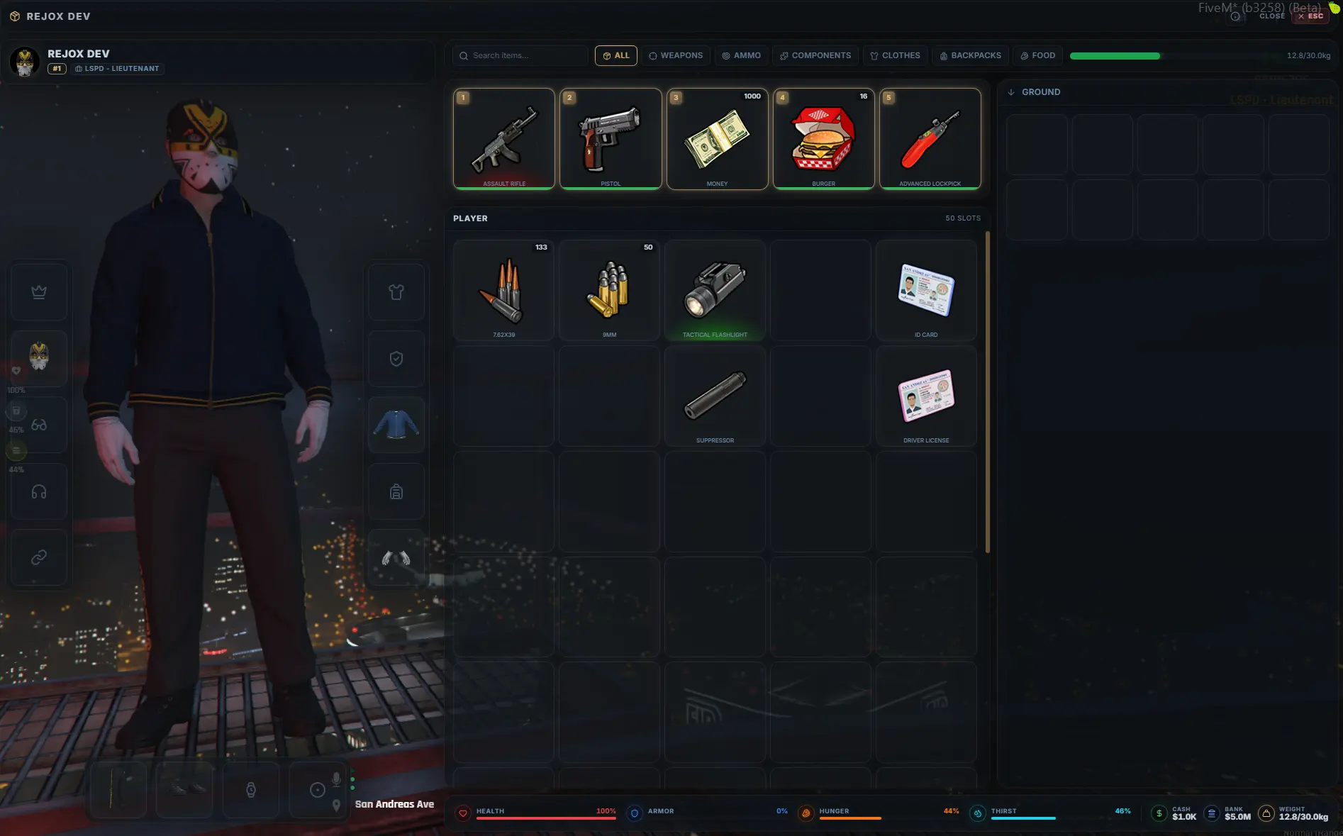 Immersive layout